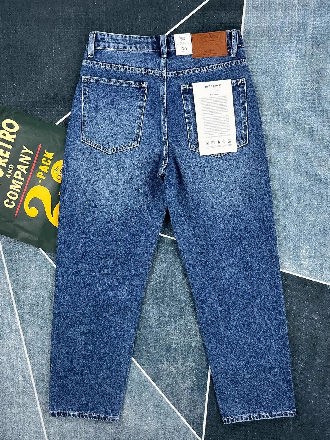 Jean droit rétro américain pour hommes, ample, délavé, multi-poches, pantalon décontracté, nouvelle 