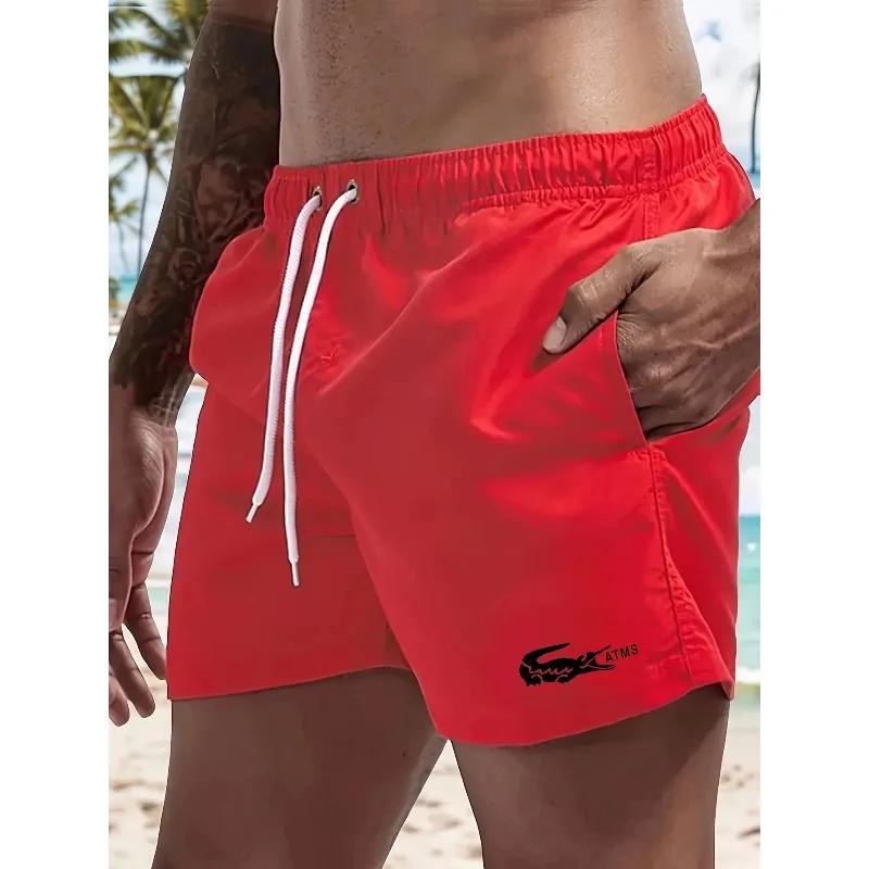Shorts décontractés pour hommes 2026Print, parfaits pour la plage, les vacances d'été, les loisirs,