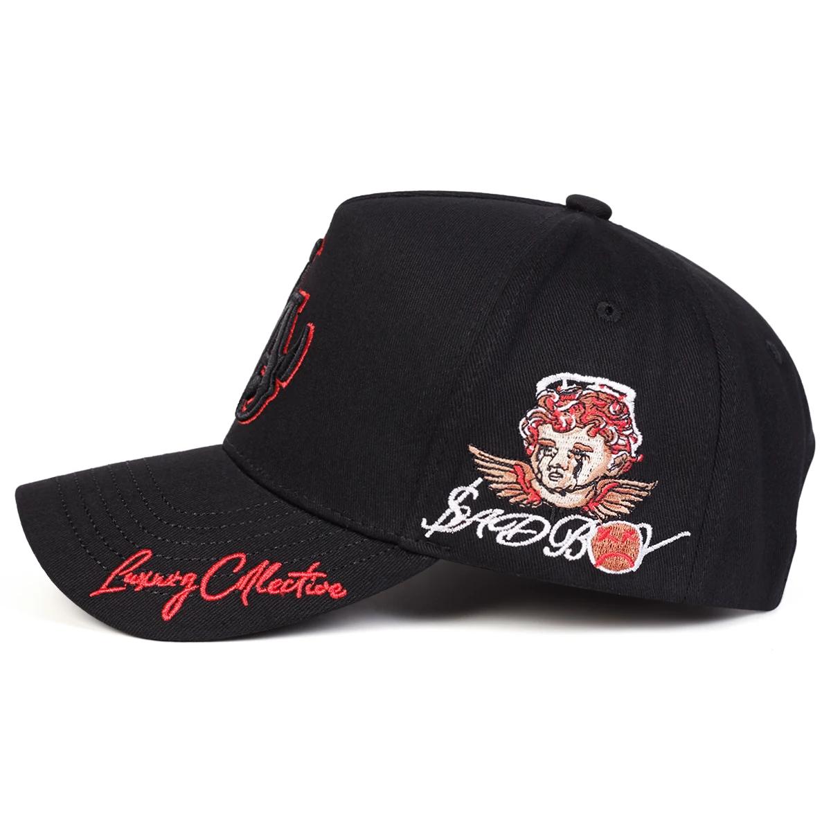 Casquette de Baseball unisexe avec broderie LA Love, chapeaux décontractés réglables pour l'extérieu