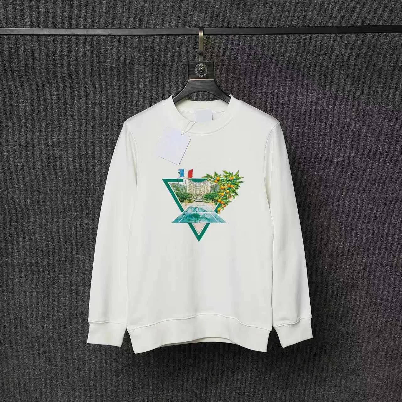 Sweat-shirt à capuche unisexe 2025 Casionblank Paris France avec logo imprimé, style hip-hop, coupe