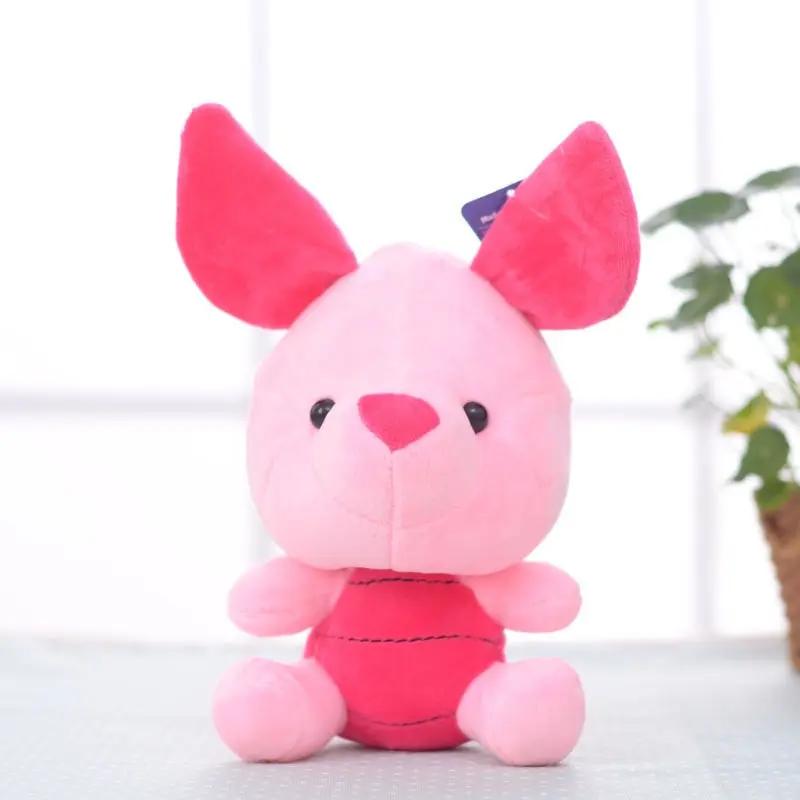Dessin animé en peluche broche Winnie l'ourson Mickey Minnie tigrou cochon court peluche poupée poup