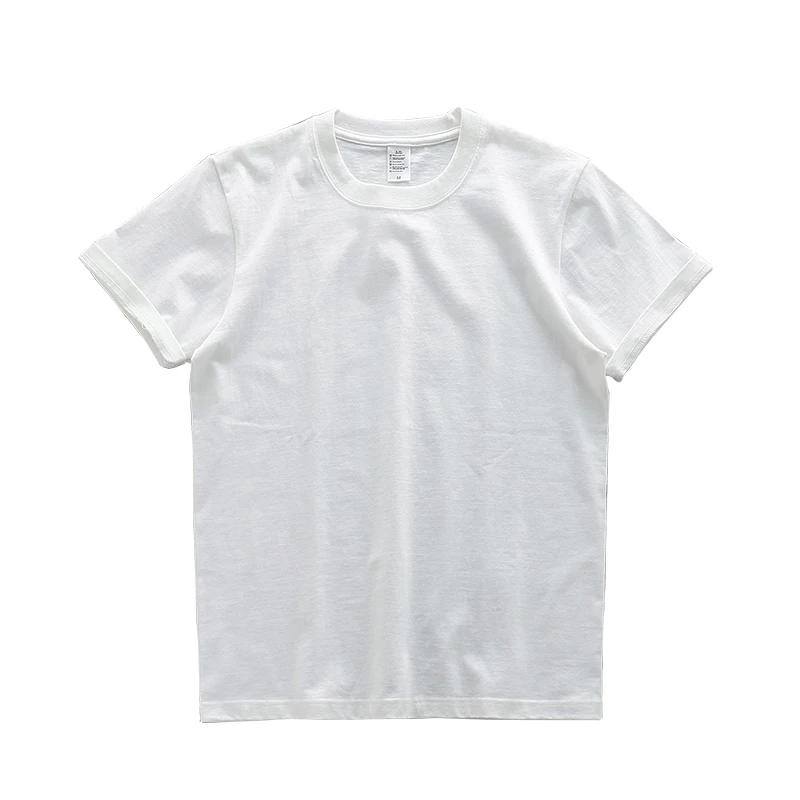 Dudiets-T-Shirt à Manches Courtes en Coton pour Homme, Vêtement Décontracté, Couleur Unie, 280gsm, 1