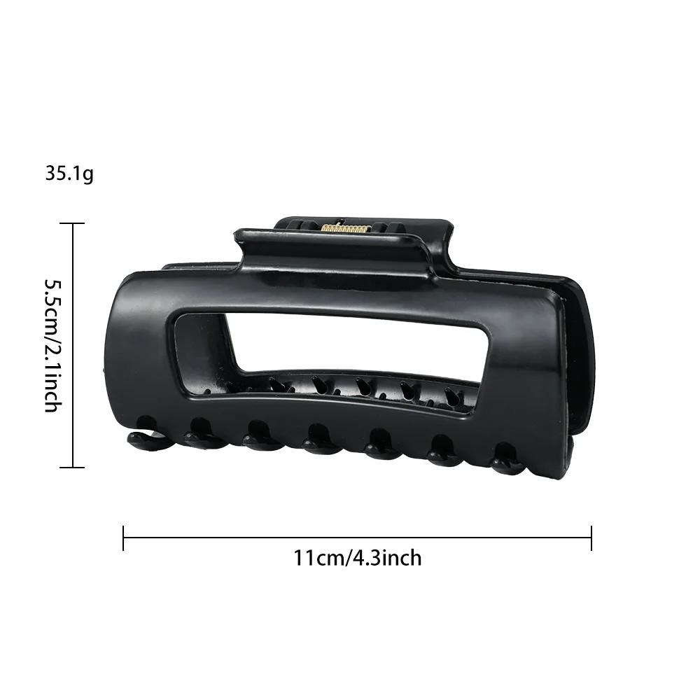 Pinces à cheveux flexibles en silicone, grande pince à griffes pliable antidérapante |   Pinces à ch
