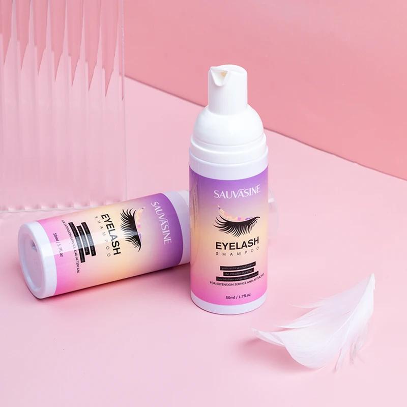 Kit de Mousse en mousse pour extensions de cils, 50ML, pour maquillage rapide, élimination de la col