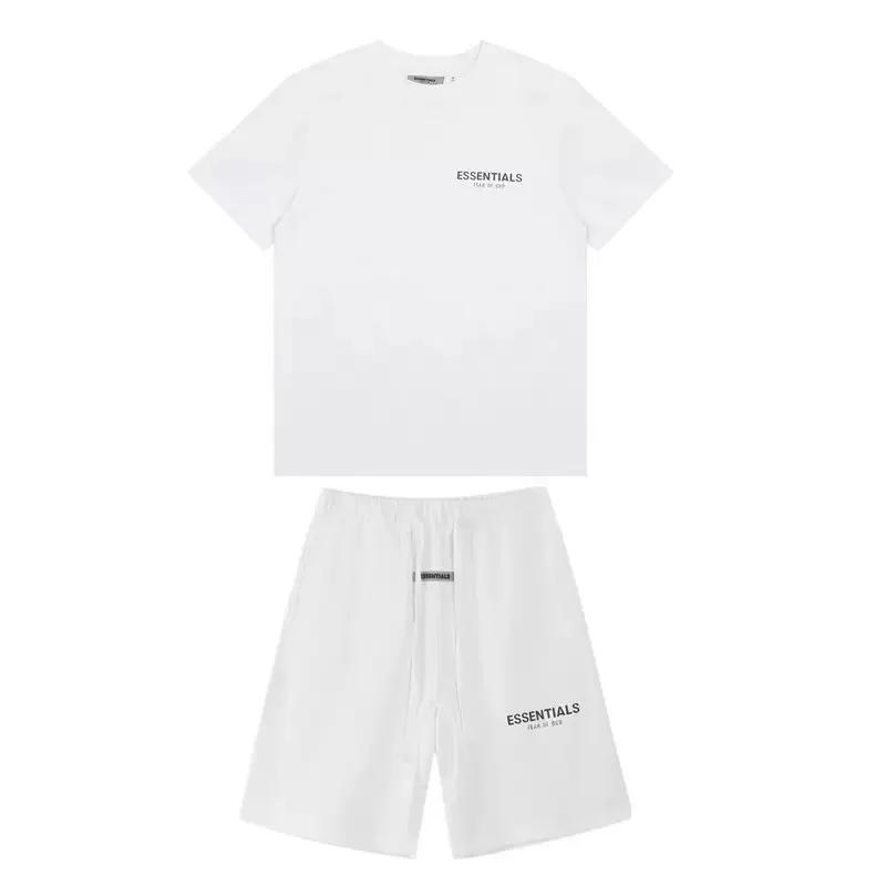 Shorts de sport décontractés à manches courtes en silicone floqué avec lettres, style streetwear, po