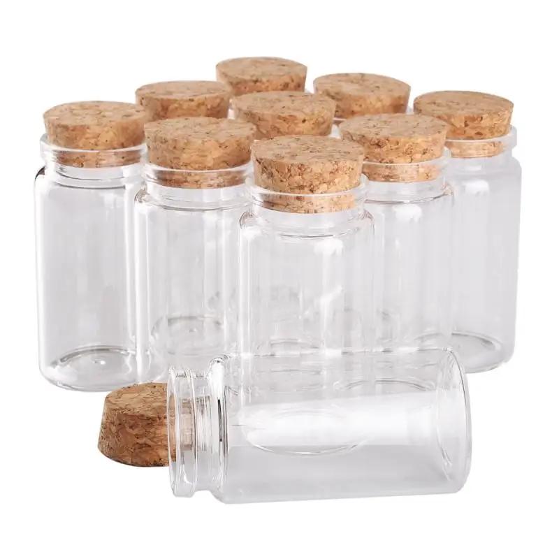 12/24 pièces 20ml 30ml 40ml 50ml 60ml 70ml 90ml 120ml 150ml bouteilles en verre avec liège épices bo