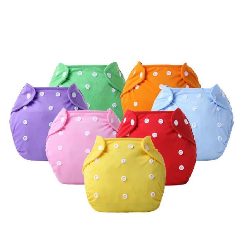 Couches pour bébé lavables et réutilisables, grille en coton écologique, pantalon d'entraînement, co