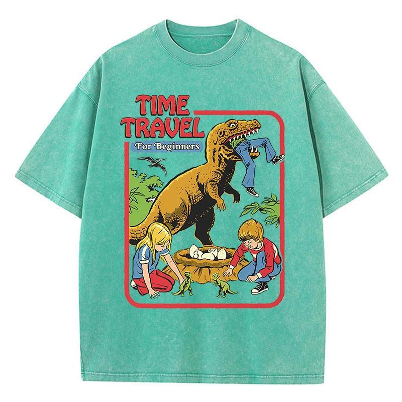T-Shirt à Manches Courtes en Coton pour Homme, Vêtement Rétro, Décontracté, Respirant, à la Mode