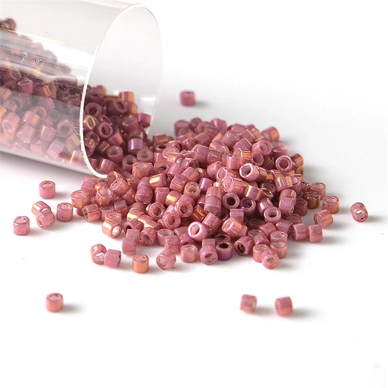 10 g/Tube JP Miyuki Delica 11/0 perles de rocaille en verre couleur métallique perles de rocaille en