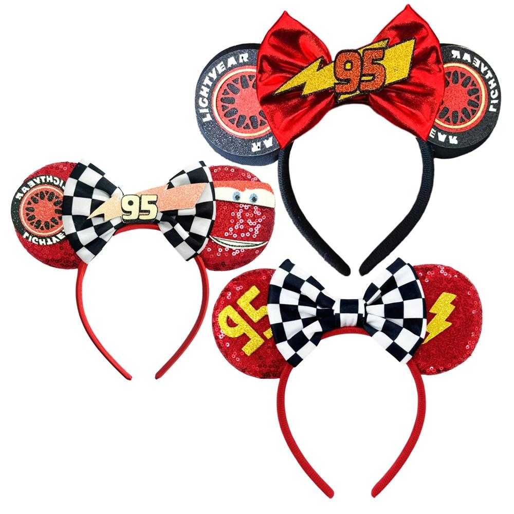 Voitures Mickey Mouse oreille bandeau 95 Flash cheveux accessoires parc d'attractions habiller garço