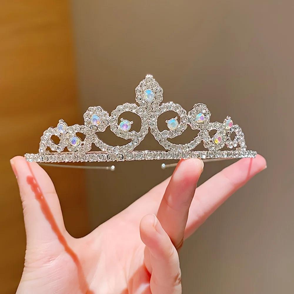 Cerceau de cheveux couronne mignon pour enfants, 1 pièce, cadeaux d'anniversaire pour filles