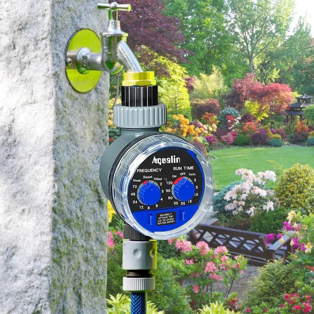 Minuterie d'arrosage de jardin, vanne à bille, électrovanne, contrôleur d'irrigation, maison, jardin