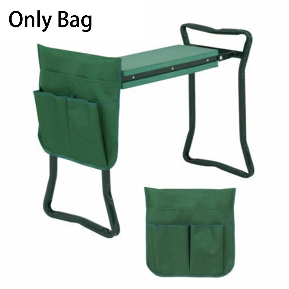 Tabouret à genoux pliable de jardin, sac à outils, pochette de rangement Portable d'extérieur, genou