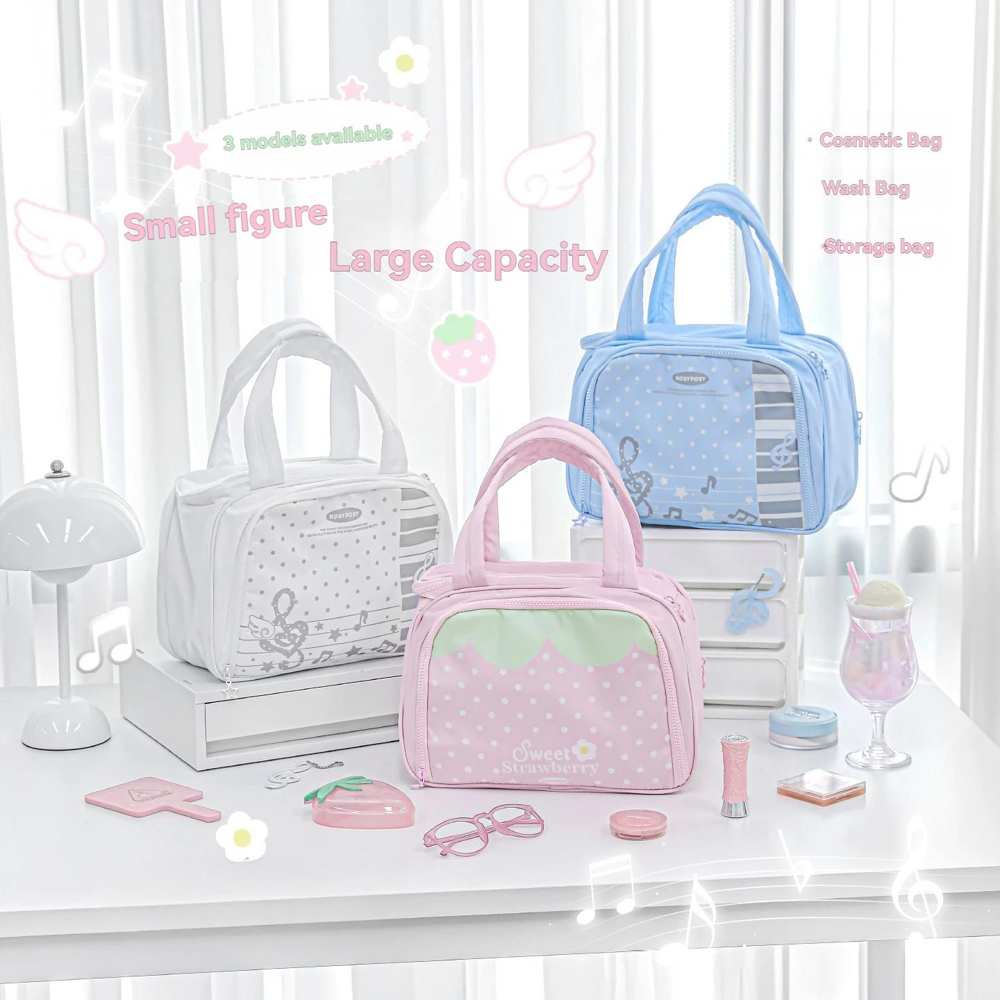 1PC Trousse de maquillage, sac de rangement pour salle de bain, sac de voyage portable à main