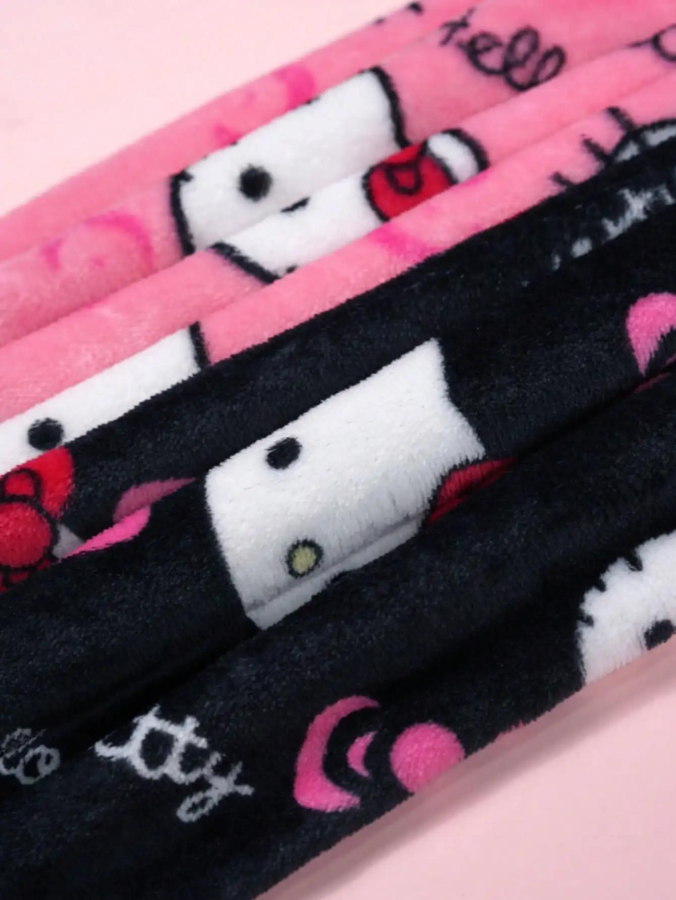 Nouveau Pantalon de Pyjama Hello Kitty 2026 pour Femme, Motif Anime, Pantalon de Pyjama Dessin Animé