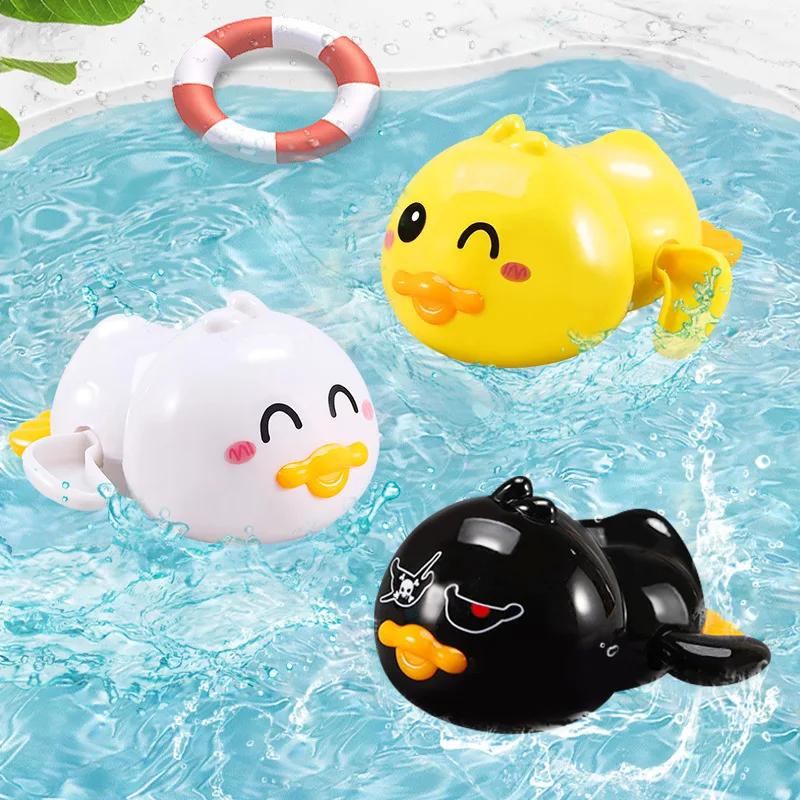 Jouet de bain pour bébé, canard mignon, pingouin, œuf, arroseur d'eau, salle de bain, douche, jouets