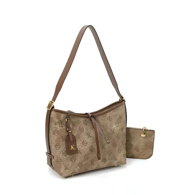 Sac à langer classique de créateur, grande capacité, pour femme, en cuir élégant, minimaliste, pour