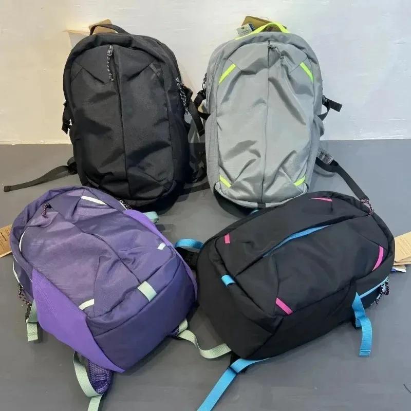 Nouveaux sacs à dos de sport pour hommes et femmes aux couleurs contrastées, sacs à dos de randonnée