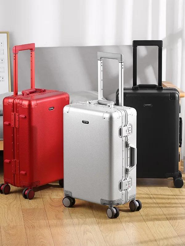 Bagage à main – Valise trolley en alliage d'aluminium et de magnésium de qualité supérieure, nouveau