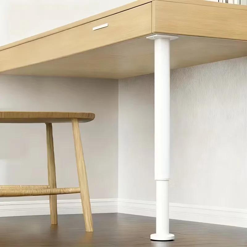 2 pièces peuvent augmenter la hauteur des pieds de table extensibles de meubles, support des pieds d