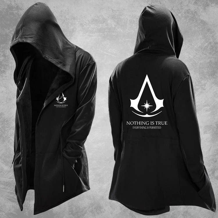 Sweat à capuche manches longues Assassin Master, veste à capuche tendance, Everak Tralike