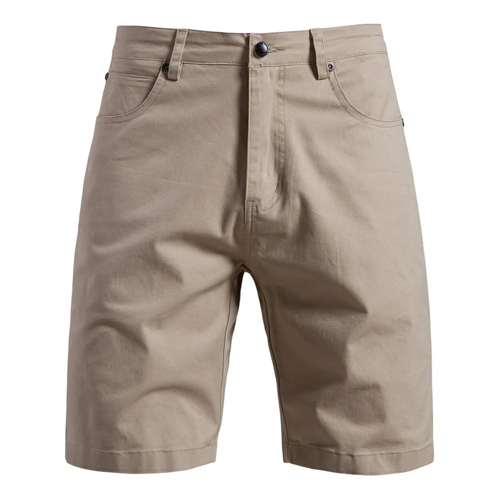 AIOPESON 2025 nouveau été 100% coton hommes Shorts décontracté pour haute qualité taille élastique S