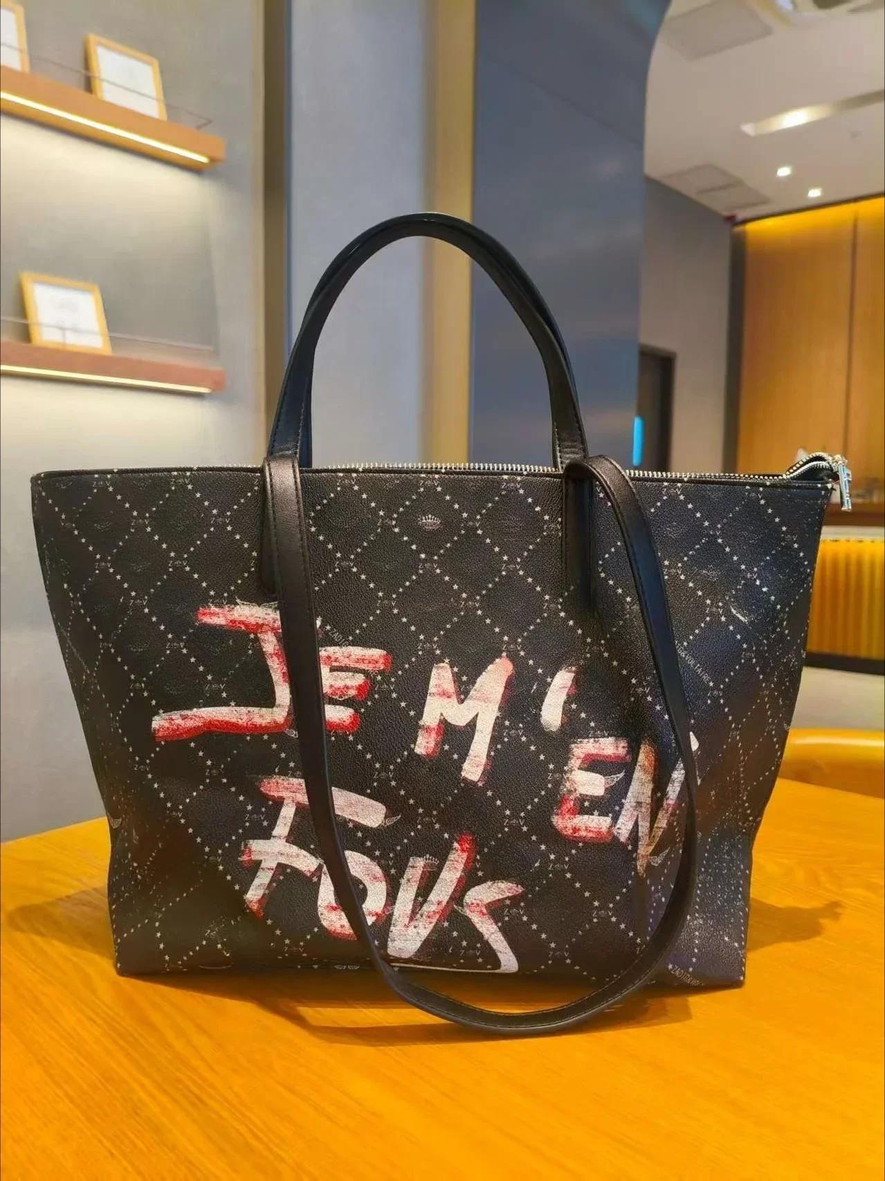 Sac ZV Nouvelle Collection Printemps-Été, Grande Capacité, Portable, Sac à Bandoulière, Sac Cabas Te