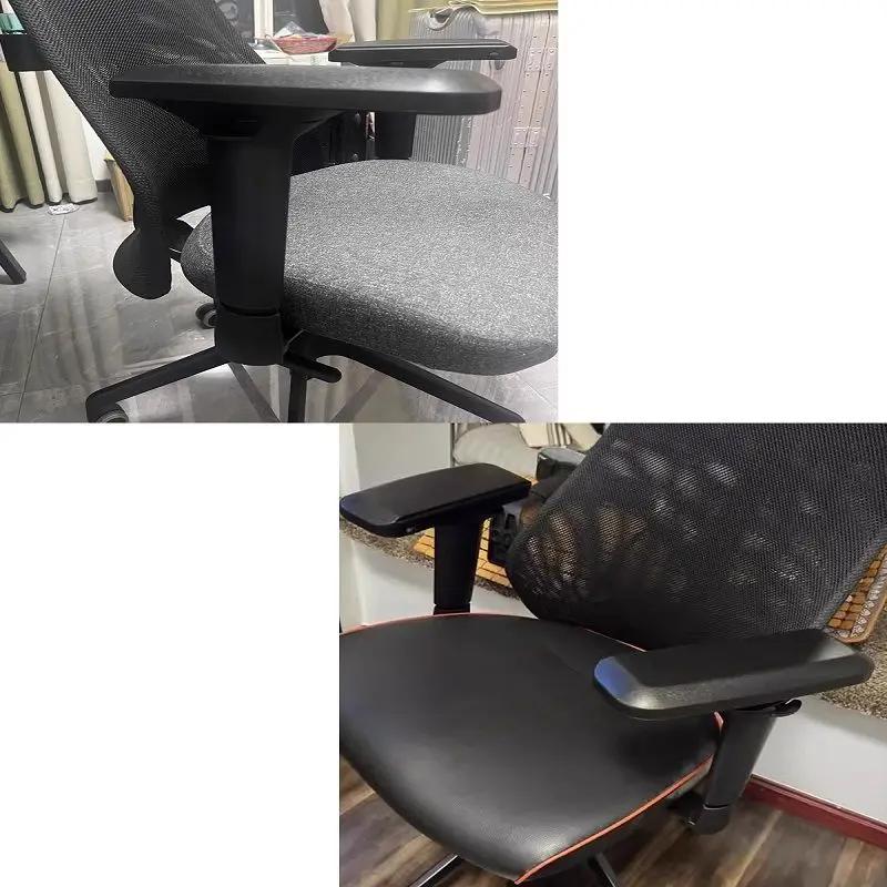 Accoudoir et repose-pieds réglables pour chaise de bureau, ensemble d'accoudoir et de repose-pieds à
