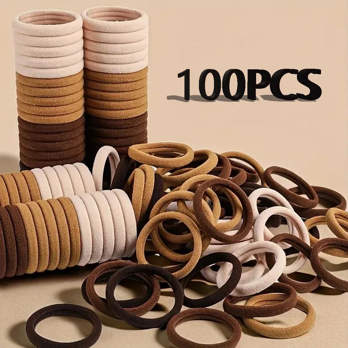 30-200 pièces accessoires de cheveux pour femmes fille bandes de cheveux de base bandeau cordes de c