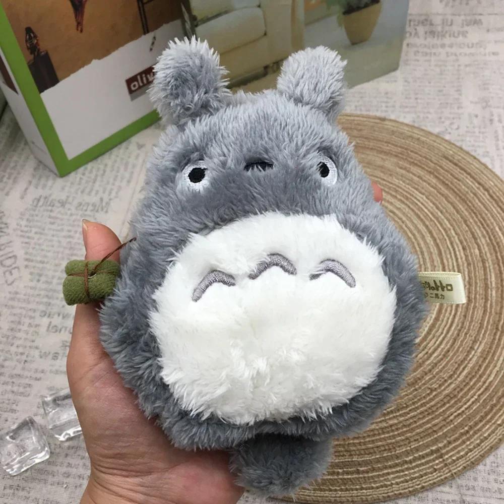 Porte-monnaie chat mignon Anime, petit portefeuille en peluche douce avec fermeture éclair pour enfa