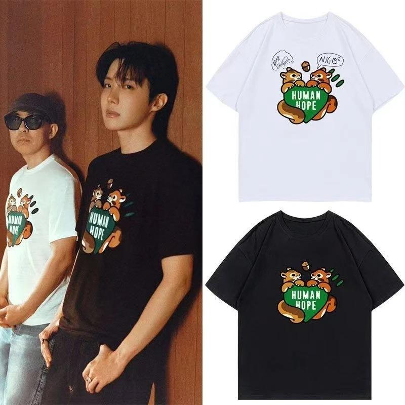 T-shirts pour hommes et femmes du concert mondial BTS 2026 - T-shirts avec motif du groupe de K-Pop