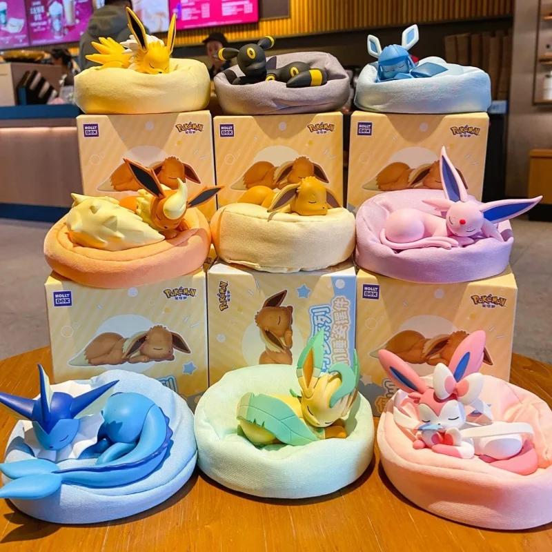 Offre Spéciale : Boîte Mystère Série Pokémon Eevee en Position Dormante – Sylveon, Umbreon, Flareon,