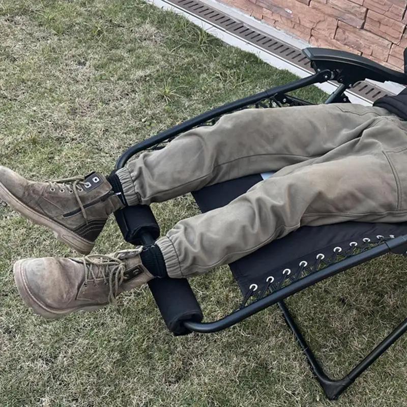 Repose-pieds de pêche en plein air, hamac, vol, voiture, voyage, siège essentiel, coussin de pied, T