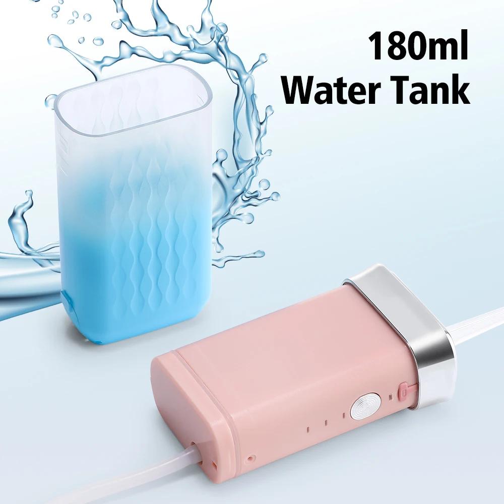 Irrigateur buccal électrique Portable, fil dentaire sans fil, choix de dents pour la maison, le voya