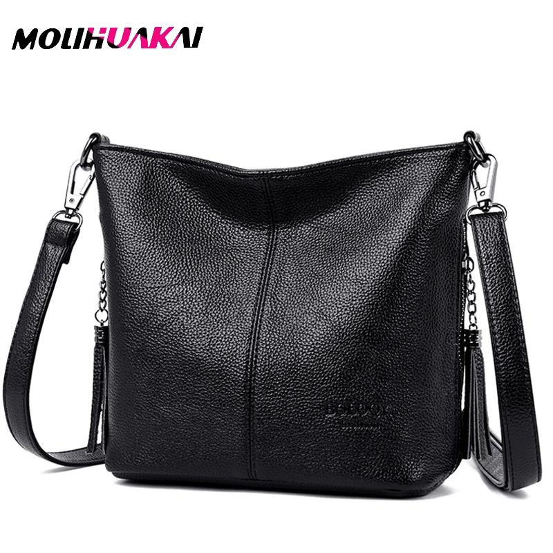 Sac à Main en Cuir de Luxe pour Femme, à Bandoulière, à la Mode