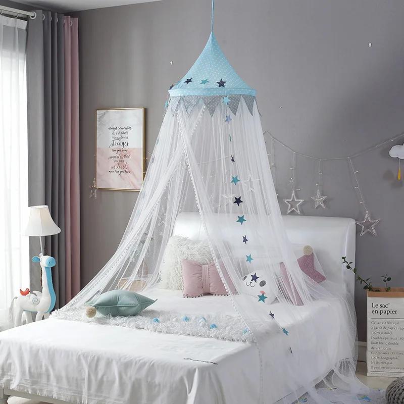 Moustiquaire pour Chambre de Bébé, Rideau de Lit pour Enfant, TekRound CPull, Tente de Lit, Décorati