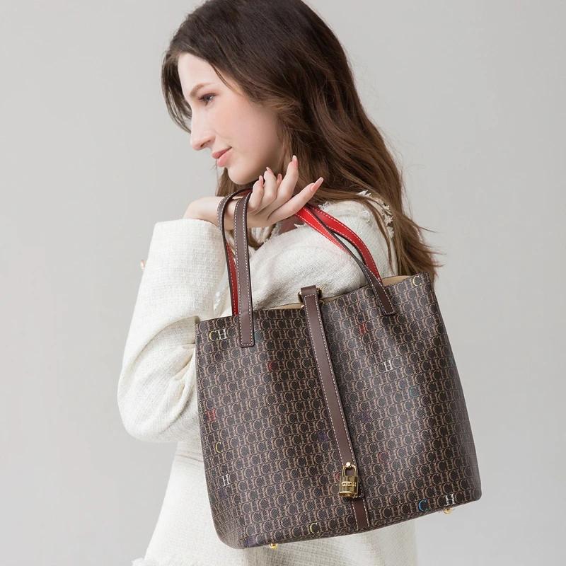 Sac fourre-tout de luxe léger pour femme, grande capacité, motif lettres, sac à main pour le quotidi