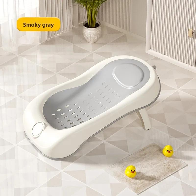 Support de bain pour nouveau-né, lit de bain Convertible pour bébé avec détection de température, fi