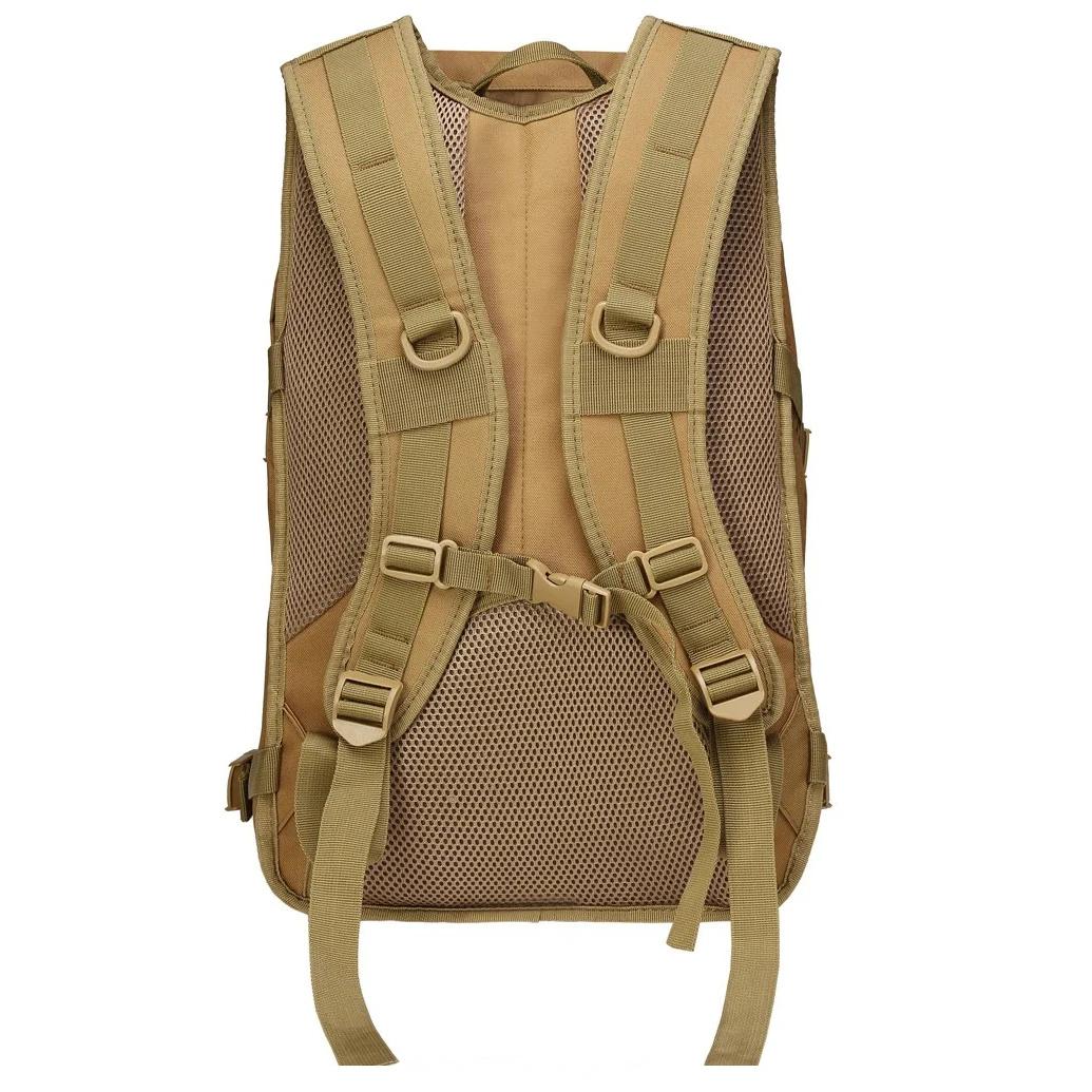 Sacs à dos tactiques de grande capacité 35l pour hommes, sac d'ordinateur de survie, randonnée en pl