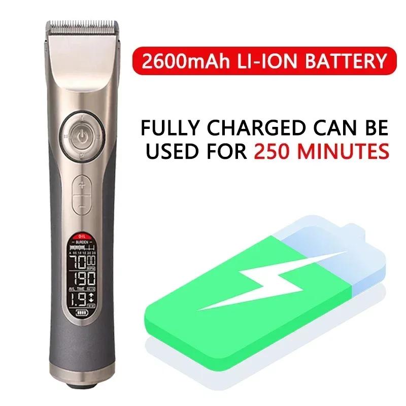 CODOS CHC 980 tondeuse à cheveux professionnelle sans fil Rechargeable hommes tondeuse à cheveux ave