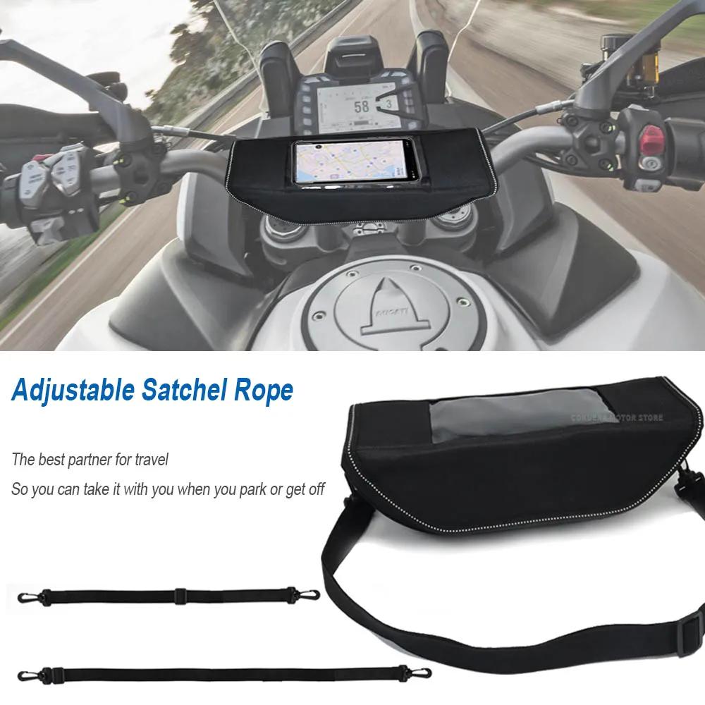 Sac étanche de voyage pour accessoires de moto, sac de rangement pour guidon, sac à outils de voyage