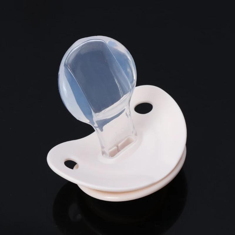 Sucette apaisante pour adultes et bébés - Bouclier grande poignée rose bleu beige - Calme immédiat