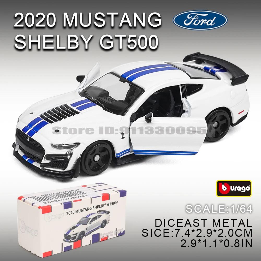 Bburago 1:64 golf Porsche 911 Shelby Raventon Mustang Lamborghini Collection série voiture moulée so