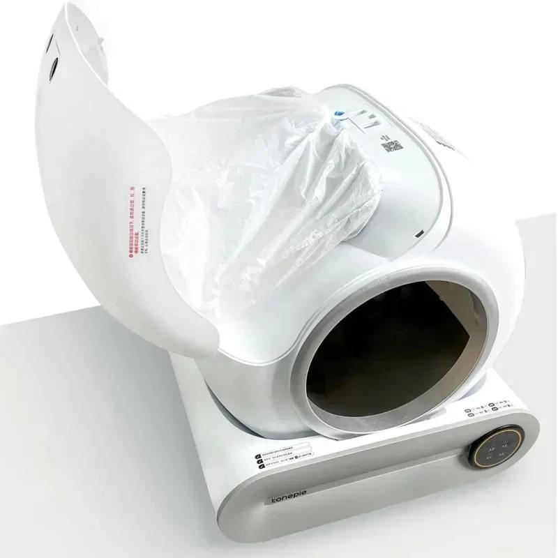 Tonepie chat bac à litière automatique sac poubelle chats toilette sacs poubelle jetable épaississem