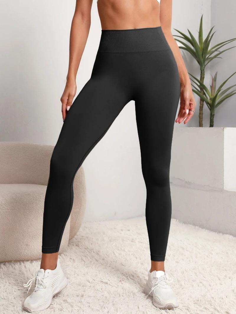 Les femmes sans couture hanches leggings de sport sans couture pour femmes taille haute remise pompe