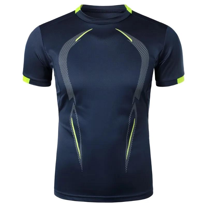 T-shirt respirant pour hommes, haut de Jogging à séchage rapide, léger, d'entraînement, de Fitness,