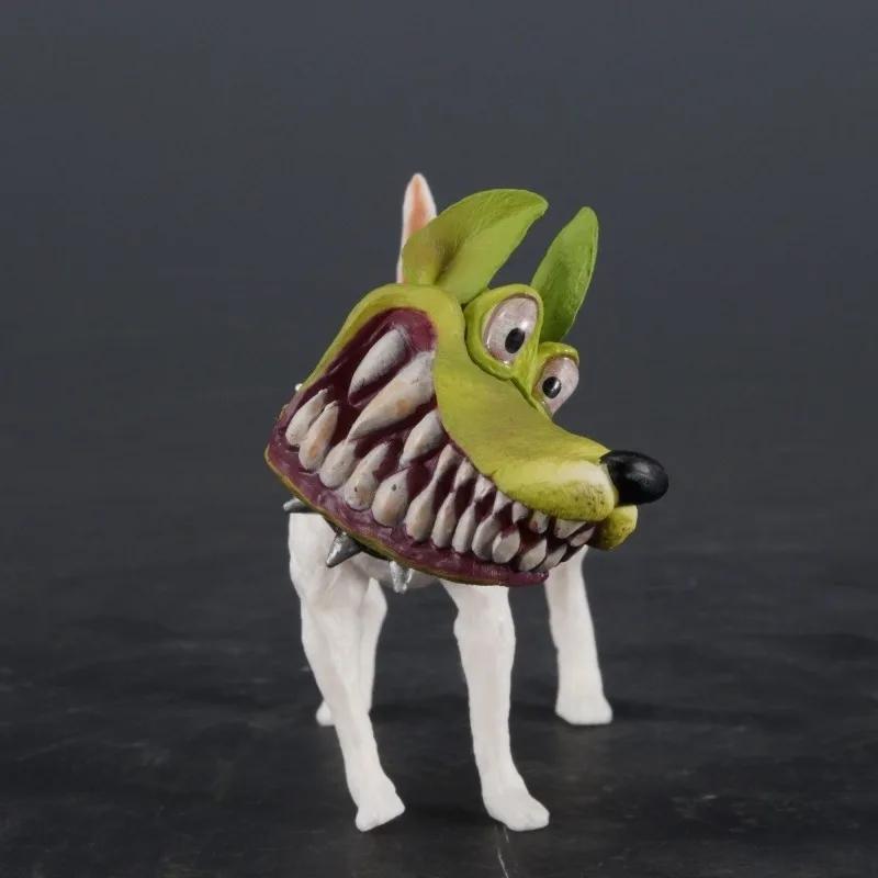 8 cm/3,1 pouces Anime le masque Figure drôle Parson Jack Russell figurines d'action Pvc Statue Colle