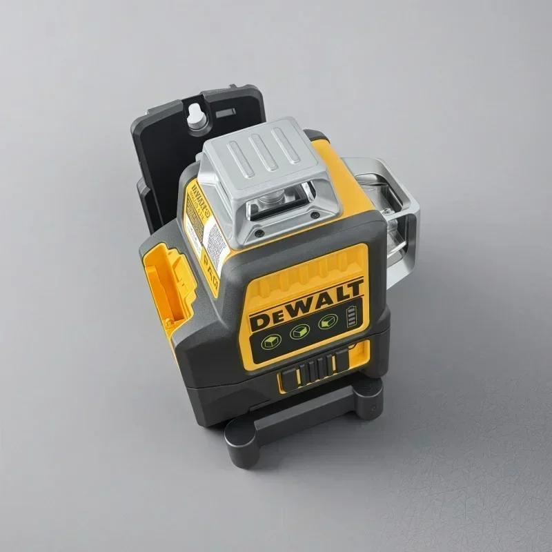 Dewalt DW089LG Laser vert 360° à 3 côtés, 12 lignes, horizontal et vertical, pour extérieur, avec ba