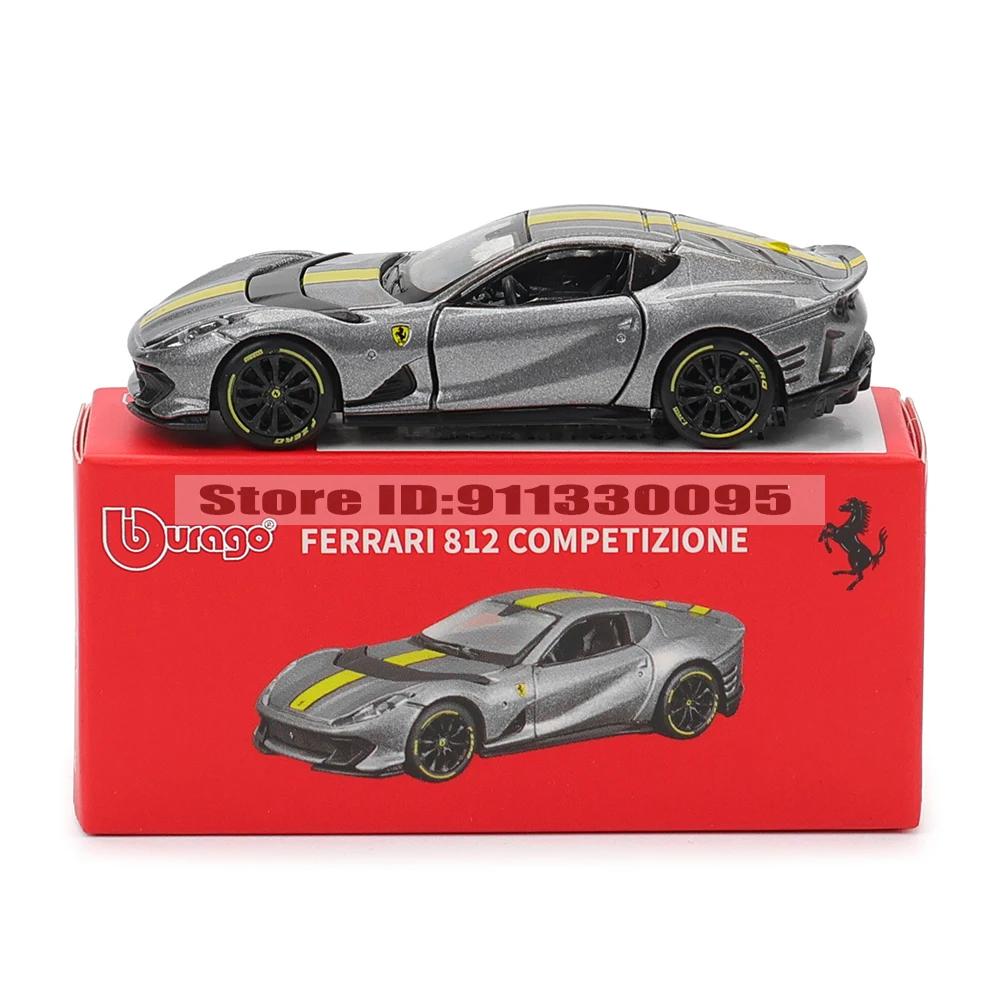 Bburago 1: 64 série Ferrari choix multiples SP3 812 ENZO F40 F12TDF SF90 458 modèle de voiture moulé