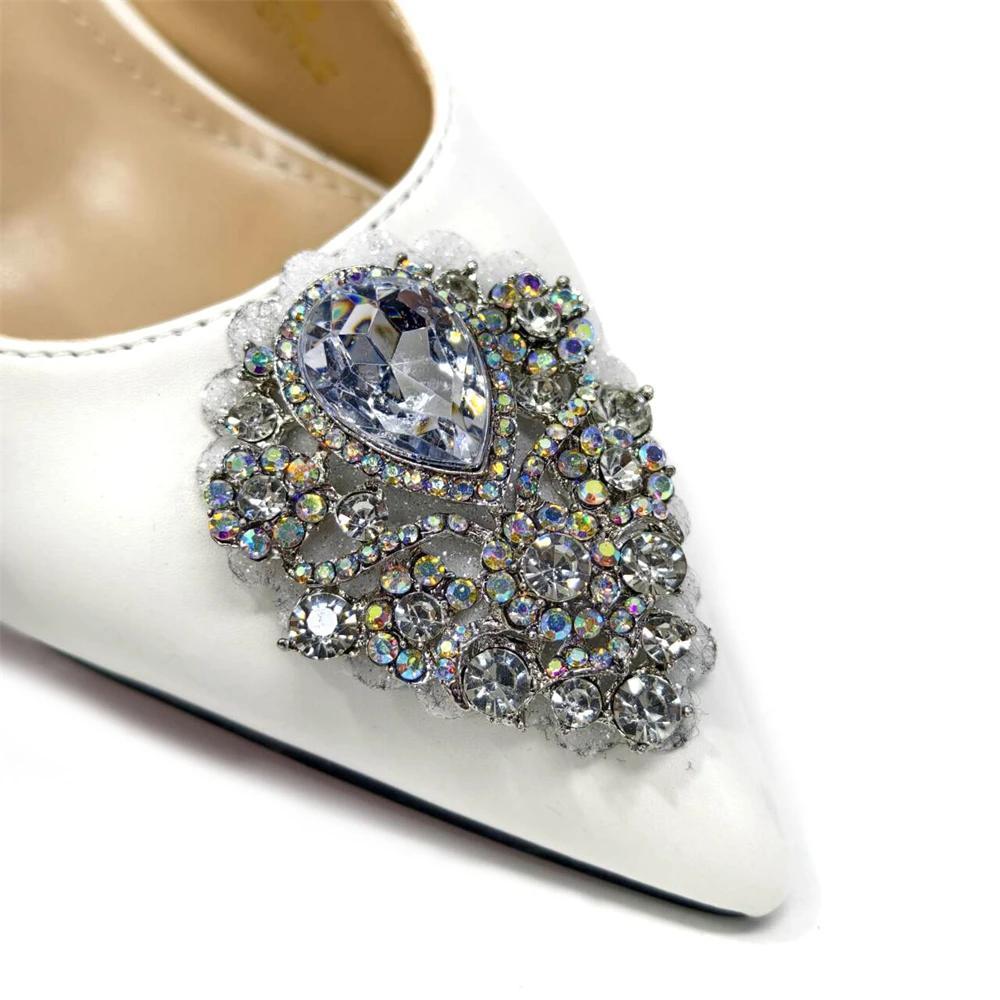 Venus Chan-Chaussures de Mariage à Talons Hauts pour Femme, Parka Jolie tue, Strass de Documents Bla